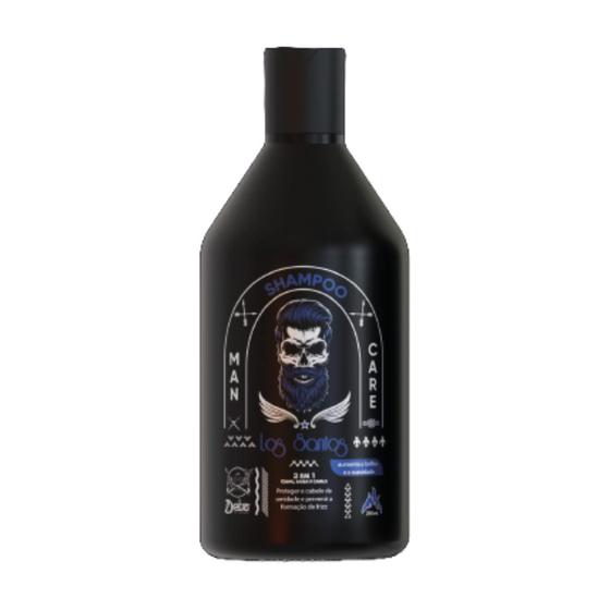 Imagem de Shampoo hidrante restaurador 3x1 cabelo barba e corpo premium 250 ml