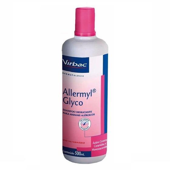 Shampoo Hidratante ALLERMYL GLYCO Animais Alérgicos Virbac Outros