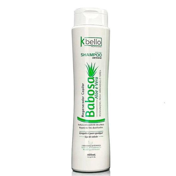 Imagem de Shampoo Hidratante Babosa 400ml Kbello Profissional 
