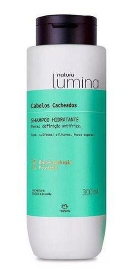 Imagem de Shampoo Hidratante Cabelos Cacheados Lumina - 300ml - Brasil