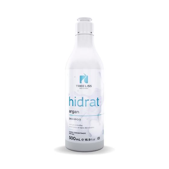 Imagem de Shampoo Hidratante Capilar Argan Hidrat 500ml Treeliss