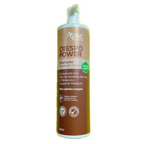 Imagem de Shampoo Hidratante Crespo Power 1L - Apse Cosméticos Veganos