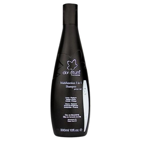 Imagem de Shampoo Hidratante Multibenefícios 5 Em 1 Clorofitum 300ml - Reparação Brilho Antifrizz