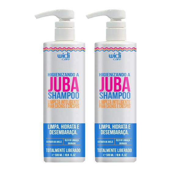Imagem de Shampoo Higienizando Juba Wd 500ml Limpeza Inteligente Kit 2
