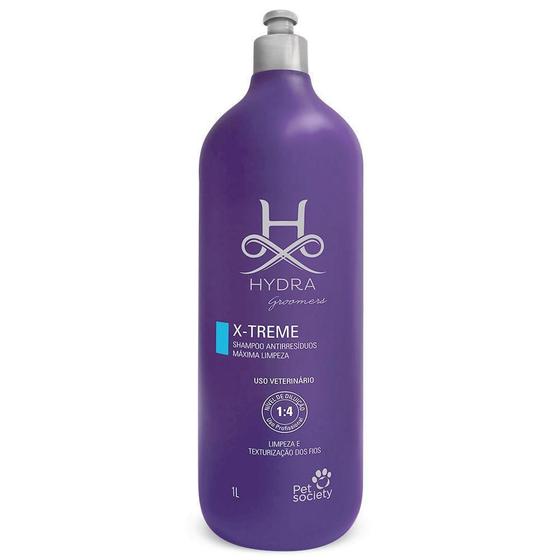 Imagem de Shampoo Hydra X-Treme 1 Litro 1:4 - Pet Society