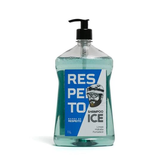 Imagem de Shampoo Ice Barba De Respeito 1L