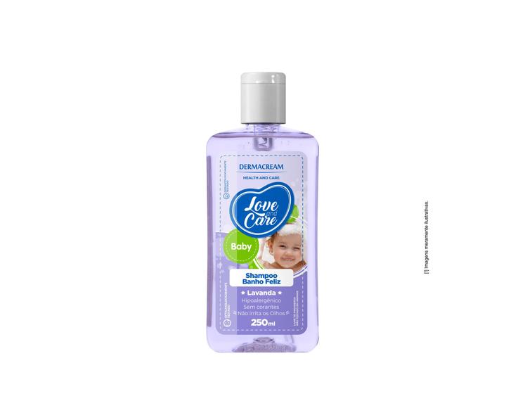 Imagem de Shampoo Infantil Baby Bebe Banho Lavanda Love And Care 250ML