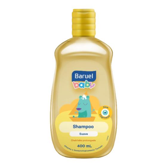 Imagem de Shampoo Infantil Bebê Criança Suave 400ml Baruel Baby