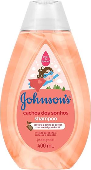 Imagem de Shampoo Infantil Johnson's Cachos dos Sonhos com 400ml