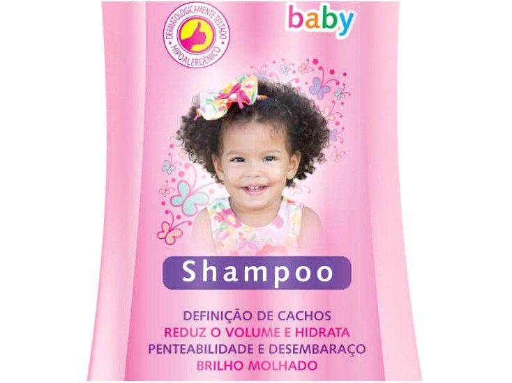 Imagem de Shampoo Infantil Nova Muriel Umidiliz Baby Menina