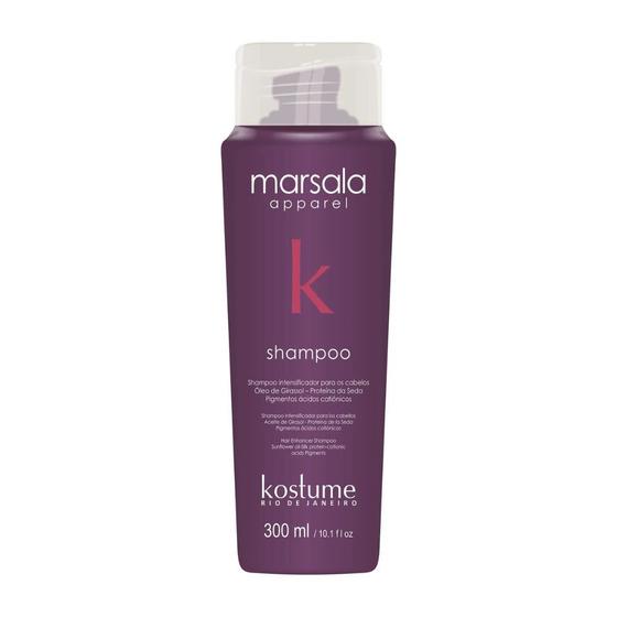 Imagem de Shampoo Intensificador Marsala Kostume 300ml