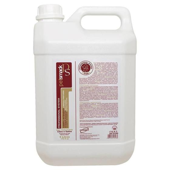 Shampoo Intensivo Limpeza Profunda 5L Pet Smack Centagro Shampoo