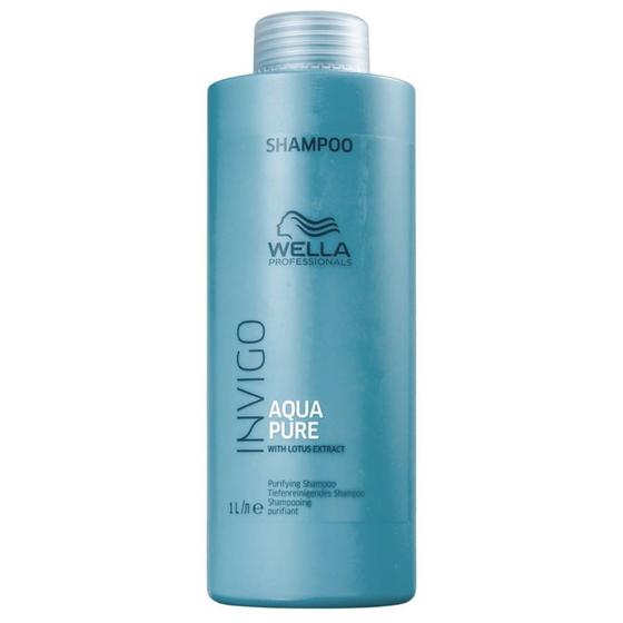 Imagem de Shampoo Invigo Aqua Pure 1 Litro Wella