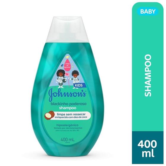 Imagem de Shampoo Johnson's Baby Blackinho Poderoso 400ml