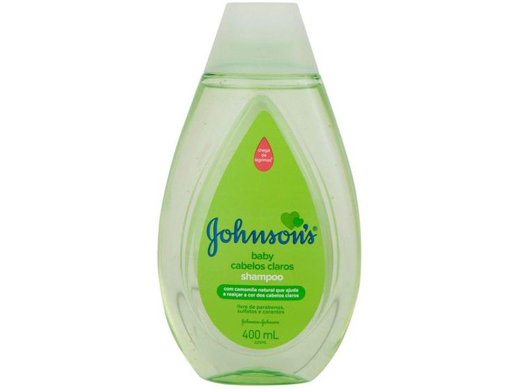 Imagem de Shampoo Johnsons Baby Cabelos Claros 400ml