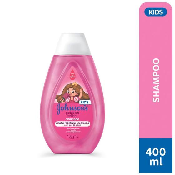 Imagem de Shampoo Johnsons Baby Gotas De Brilho 400ml