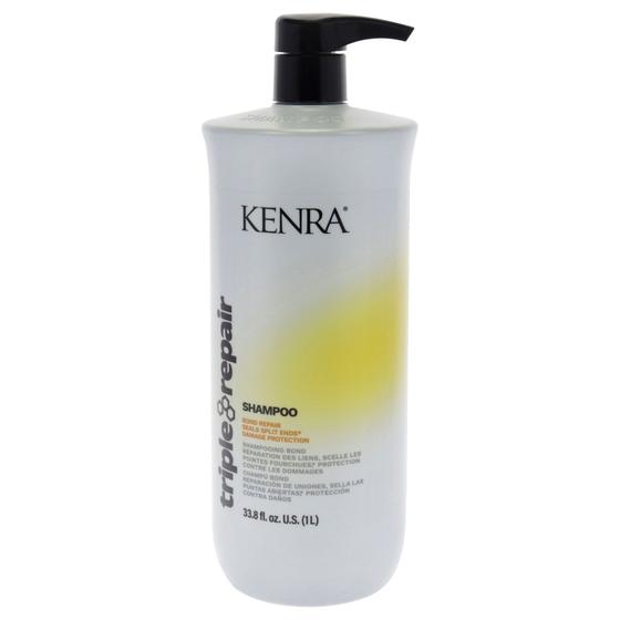 Imagem de Shampoo Kenra Triple Repair 1L - Sem Sulfato - Para Todos os Tipos de Cabelo