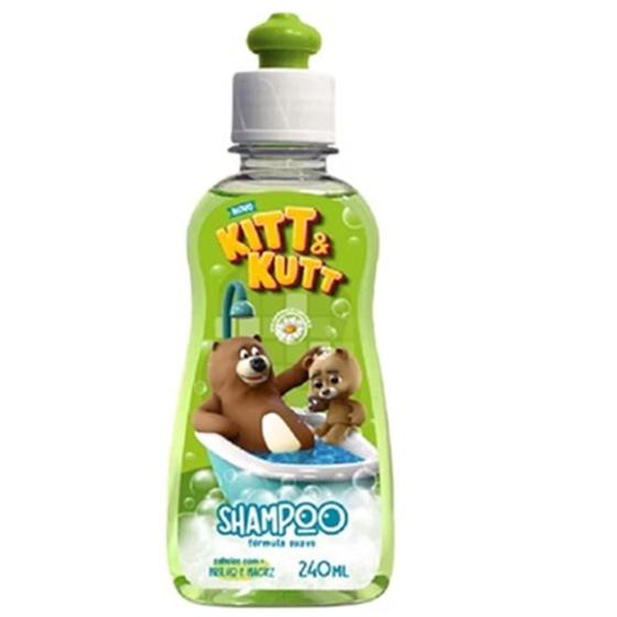 Imagem de Shampoo Kitt & Kutt Infantil Fórmula Suave 240ml Keratex