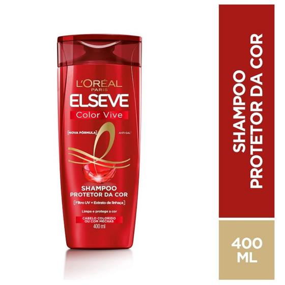 Imagem de Shampoo L'Oréal Paris Elseve Colorvive 400ml