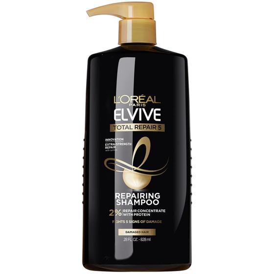 Imagem de Shampoo L'Oréal Paris Elvive Total Repair 5 - 828ml - Para Cabelos Danificados