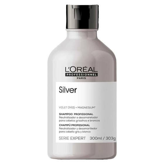 Shampoo L'Oréal Professionnel Silver 250Ml - Loreal Professionnel Imagem de Shampoo L'Oréal Professionnel Silver 250Ml