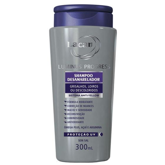 Imagem de Shampoo Lacan Desamarelador Luminus Progress 300Ml