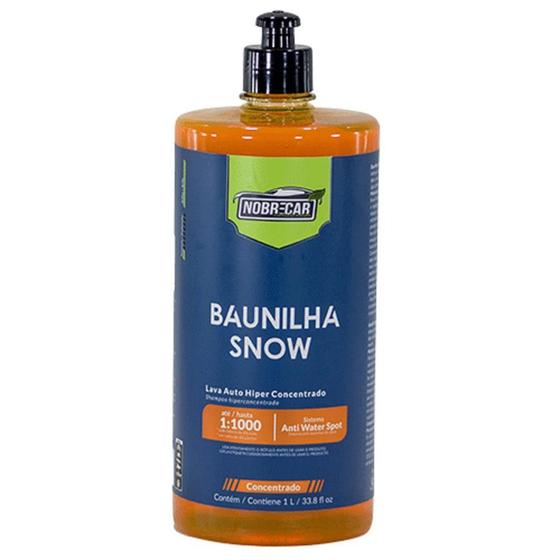 Imagem de Shampoo Lava Auto Baunilha Snow 1:1000 1 litro Nobrecar