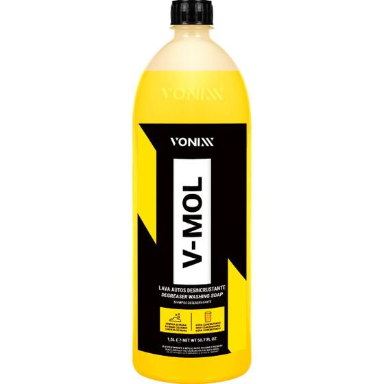 Imagem de Shampoo Lava Autos Desengraxante Neutro Limpeza Pesada Carro Moto Caminhão V-Mol Vonixx