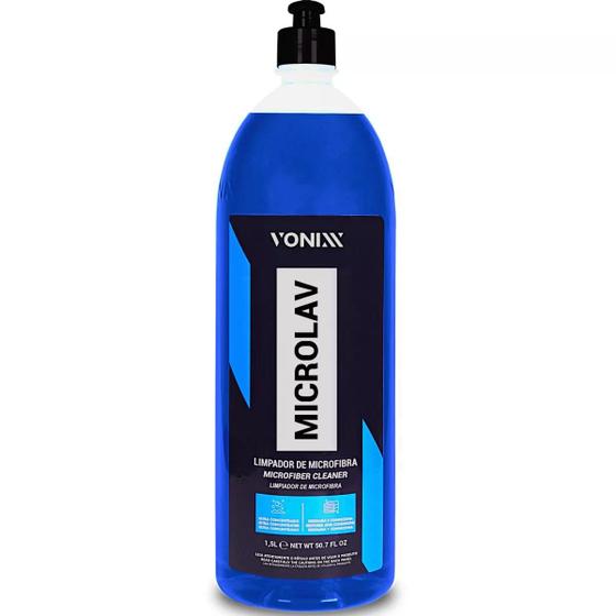 Imagem de Shampoo Lava Pano Boinas Microfibra Microlav 1.5L Vonixx