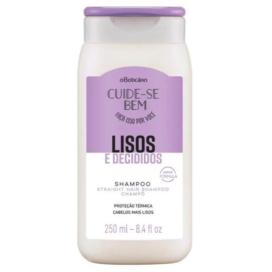 Shampoo Lisos e Decididos O Boticário Cuide-se Bem - O Boticario ...