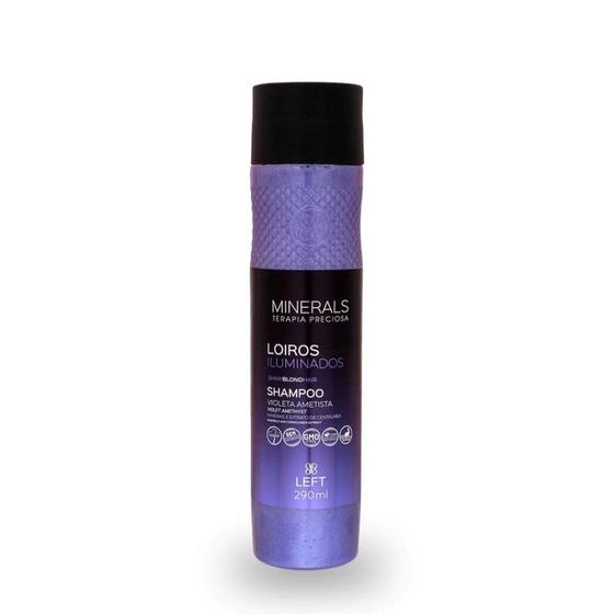 Imagem de Shampoo Loiros Iluminados Ametista Violeta 290ml - Left