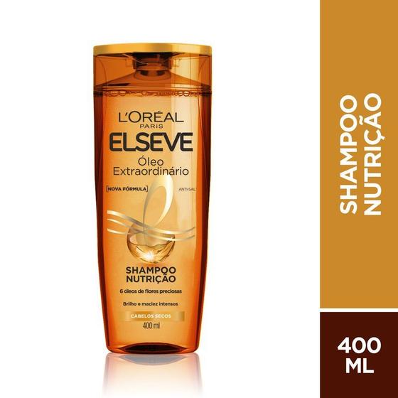 Imagem de Shampoo Loréal Elseve Óleo Extraordinário Nutrição 400ml