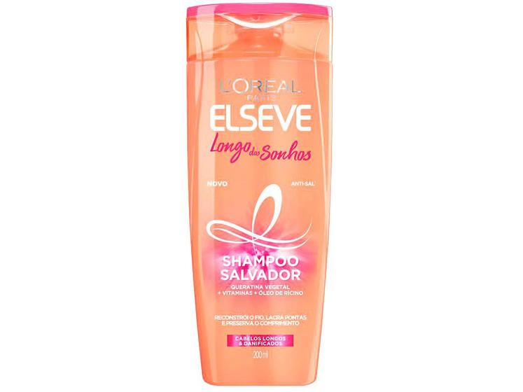 Shampoo LOréal Paris Elseve Longo dos Sonhos 200ml Shampoo Magazine Luiza