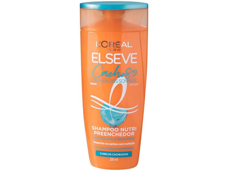 Imagem de Shampoo LOréal Paris Elseve Nutri Preenchedor  - Cachos Longos dos Sonhos 200ml