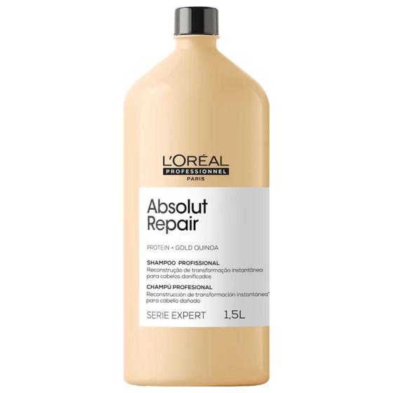 Imagem de Shampoo LOréal Professionnel Absolut Gold Quinoa + Protein 1500ml