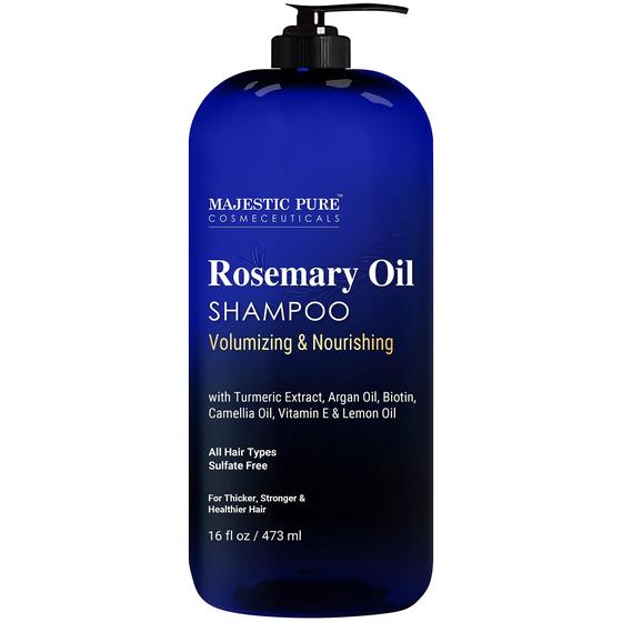 Imagem de Shampoo MAJESTIC PURE Rosemary Oil para o crescimento do cabelo 480 ml