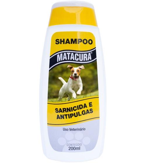 Imagem de Shampoo Matacura Sarnicida e Antipulgas 200ml