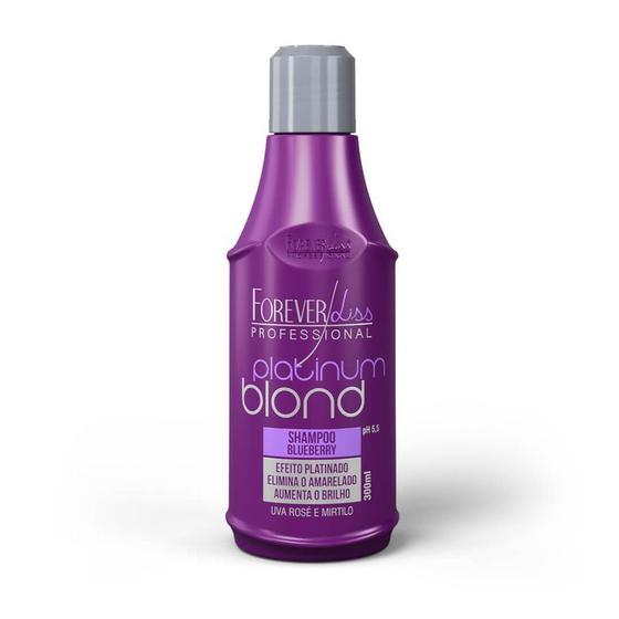 Imagem de Shampoo Matizador Platinum Blond Forever Liss 300ml