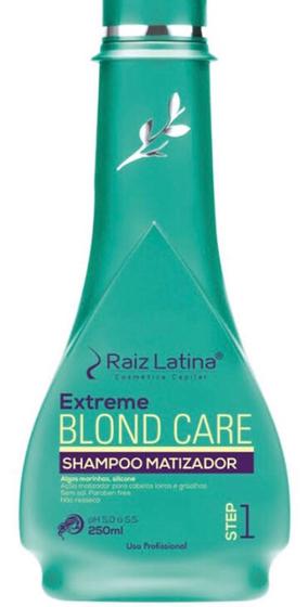 Shampoo Matizador Raiz Latina 250Ml - Nádia Amaral Salão - Shampoo