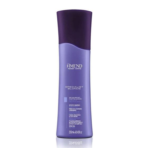 Imagem de Shampoo Matizador Specialist Blonde Amend 250ml