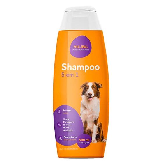 Imagem de Shampoo Me.au Pet 5 em 1 para Cães e Gatos - 500 mL
