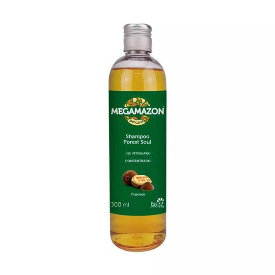 Imagem de Shampoo Megamazon Forest Soul Cupuaçu 300ml - Pet Society