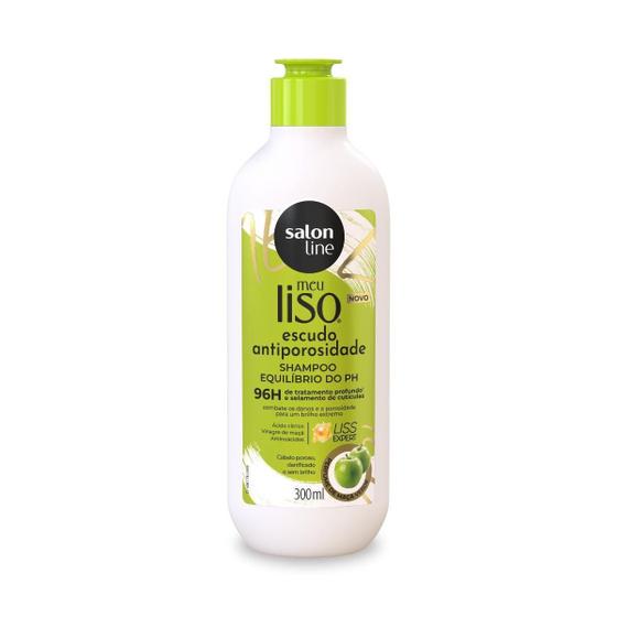 Imagem de Shampoo Meu Liso Tratamento Brilho Extremo 300Ml Salon Line