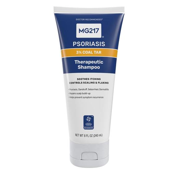 Imagem de Shampoo MG217 para Psoríase com Alcatrão de Carvão 3% - 240ml