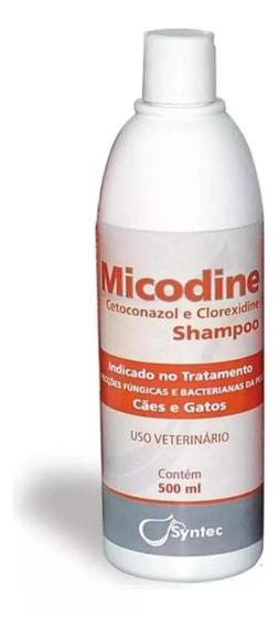 Imagem de Shampoo Micodine Cães e Gatos 500ml