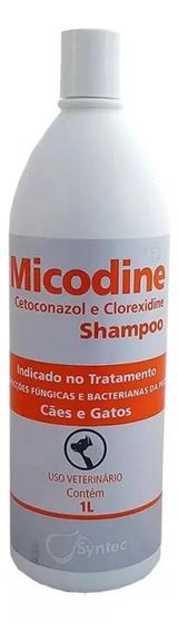 Imagem de Shampoo Micodine - Para Cães E Gatos - 1 Litro 