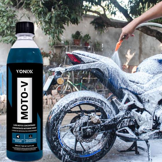 Imagem de Shampoo Moto Bike Sabão Concentrado Especial Moto-V Vonixx