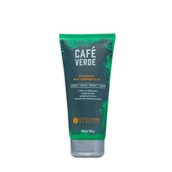 Imagem de Shampoo Multibenefício Café Verde 180ml Loccitane