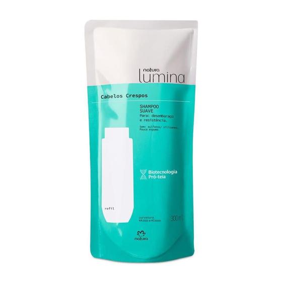 Imagem de Shampoo Natura Lumina Cabelos Crespos 300ml (Refil)