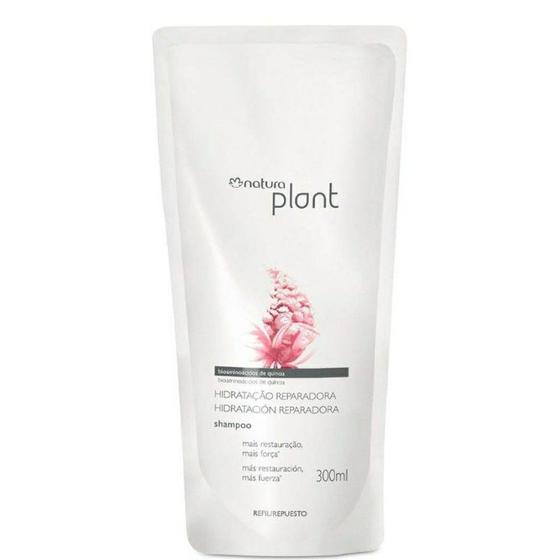 Shampoo Natura Plant Hidratação Reparadora 300ml (Refil) Shampoo Magazine Luiza